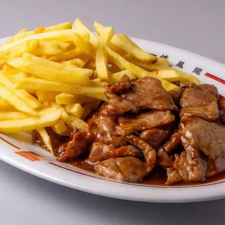 Ternera Con Patatas Fritas