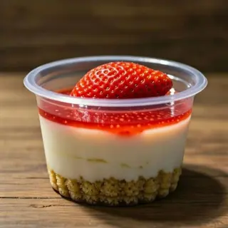 Vasito Cheescake Fresa
