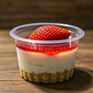 Vasito Cheescake Fresa