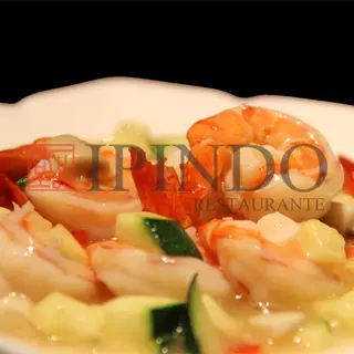 Langostinos wok