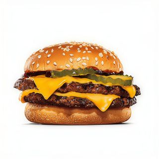 Doble Cheeseburger BBQ