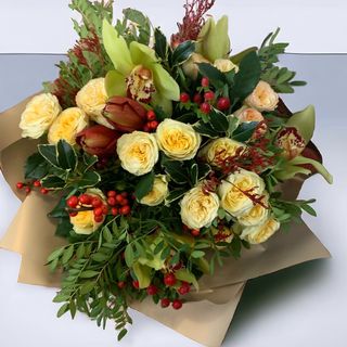 Bukiet kwiatowy "Poważny"