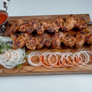 Шашлык из куриных крылышек