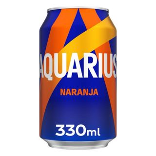 Aquarius Naranja lata 330ml.
