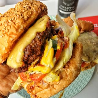 Minced Chicken Burger