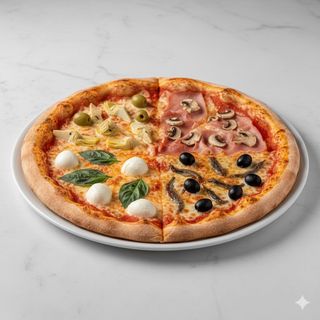 Pizza 4 Estaciones (30 Cm.)