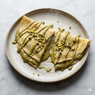 Crêpe alla Nutella di Pistacchio