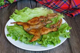 შემწვარი მწყერი