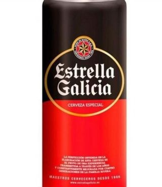 Cerveza Estrella Galicia (330 Ml.)