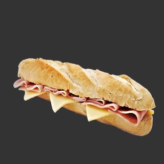 Bocadillo De Jamón Y Queso