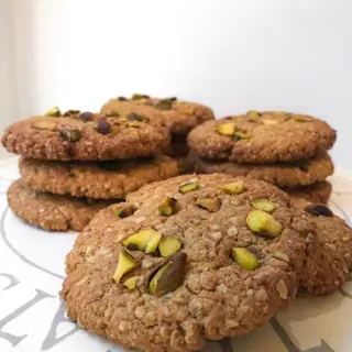 Galleta De Avena Y Pistacho