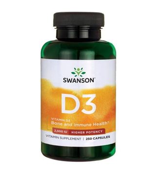 Witamina D-3 2000 IU Vitamin D3 250 kapsułek SWANSON