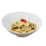 Pâtes à la crème  poulet et champignons