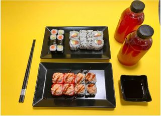 Assorted set with juice