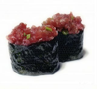 Gunkan de atún picante