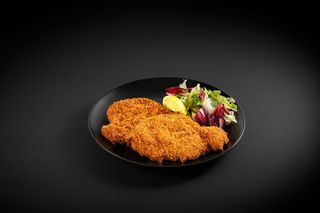 Snitel din piept de pui crocant