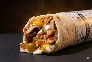 Uriasa de pui pe gustul tău (creează-ți shaorma)