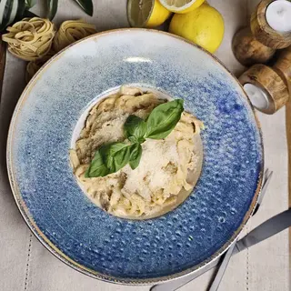 TAGLIATELE ZUCHINI &POLLO 400 GR