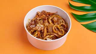 Pad Udon z Wieprzowiną