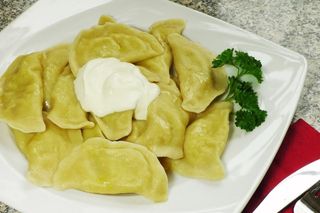 Вареники домашние с картофелем