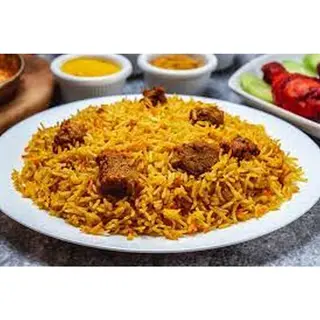 Pilau (L) + Signature Chicken + gravy & soda
