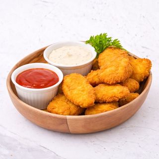 Chicken nuggets i pomfrit