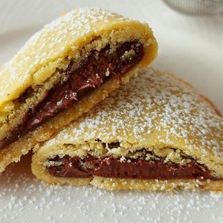 Panzerotto Nutella e noci