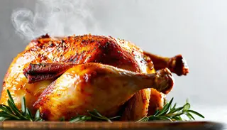 Pollo asado entero
