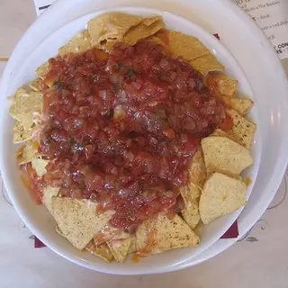 Tortilla With Melted Cheese