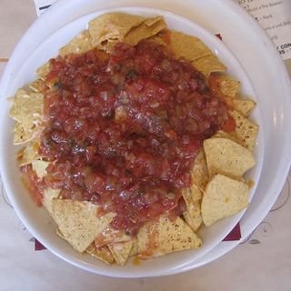 Tortilla With Melted Cheese