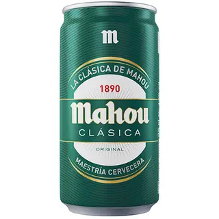 Cerveza Mahou Clásica Lata 330 ml.