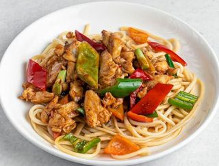 Лагман с курицей