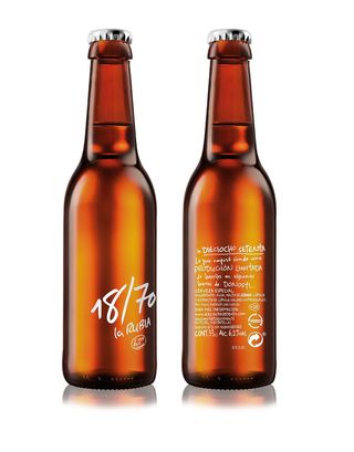 Cerveza La Rubia 18/70 (330 Ml.)