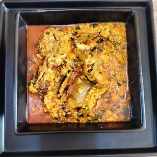 Egusi soup +ponmo only