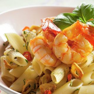 Macarrones ai Gamberetti