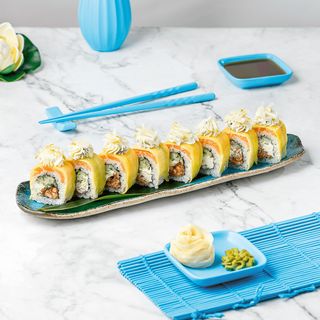 Somon Mango Blue Cheese