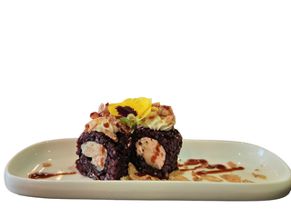 154-Uramaki black cipolla roll