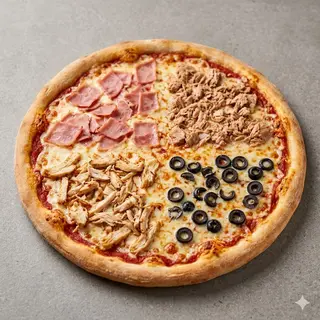 Pizza Cuatro Estaciones (40 Cm.)