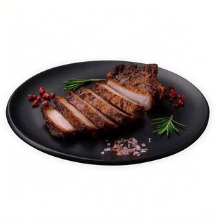 Lomo de cerdo a la parrilla con queso