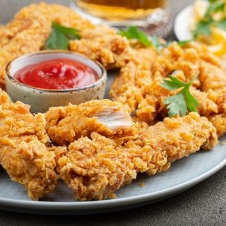 Стріпси + кетчуп