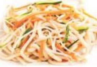 206 Yaki udon verdure spaghetti di riso giapponese