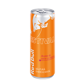 Red Bull caise si capsuni