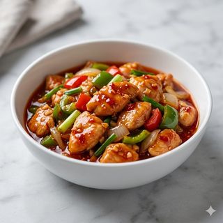 Pollo Con Salsa Chili