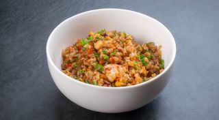 Рис смажений з куркою