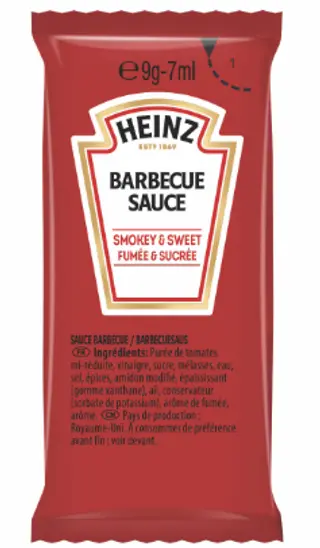 Salsa bbq in bustina