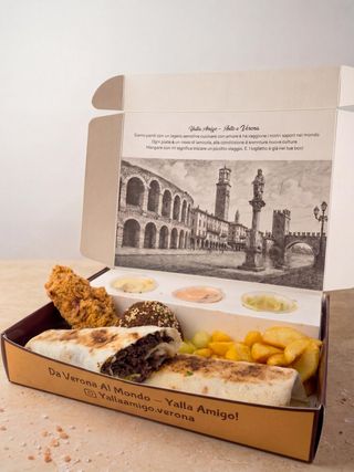 BOX Yalla Amigo Manzo + Bevanda a Scelta