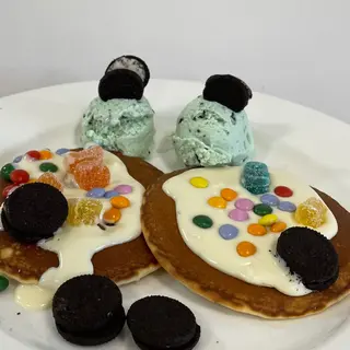 Tortitas con Chocolate Blanco