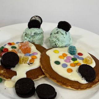 Tortitas con Chocolate Blanco