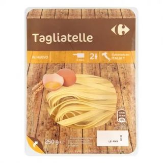 Tagliatelle Al Huevo Carrefour 250 Gr.