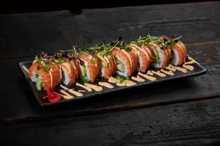 Sake ebi maki